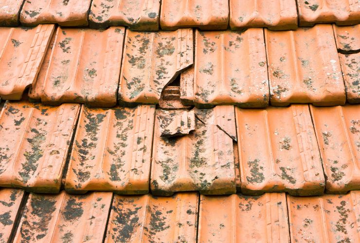 brittle roof tiles