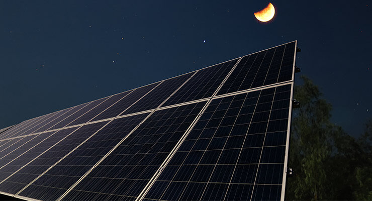 solar at night