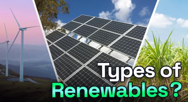 the different types of renewable energy