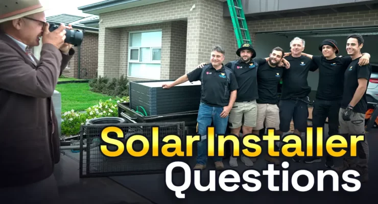 Ask Your Solar Installer