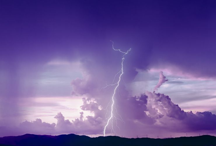 lightning strike