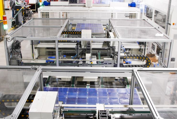 solar panel manufacturing