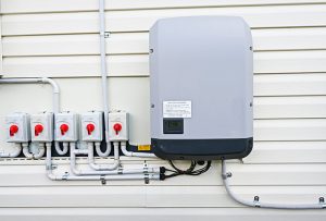 inverter on wall