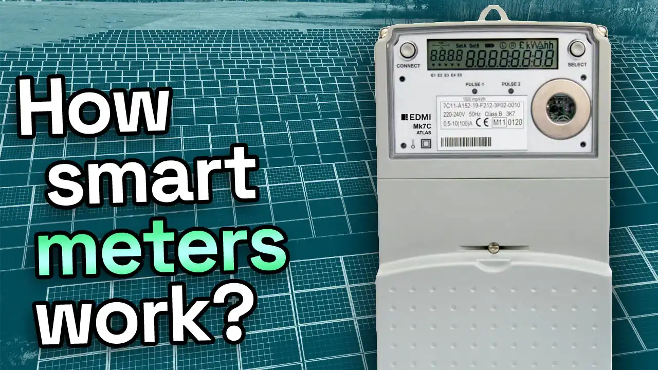How do Smart Meters work? Circuit Diagram