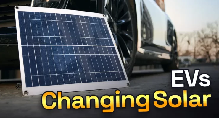 electric cars and solar
