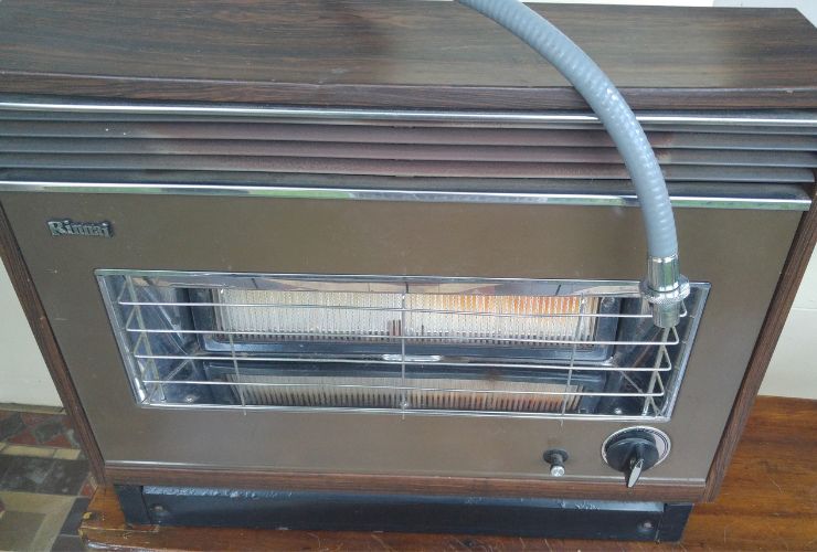 old gas heater