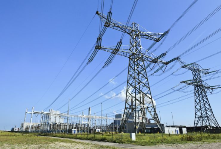 electrical power grid station