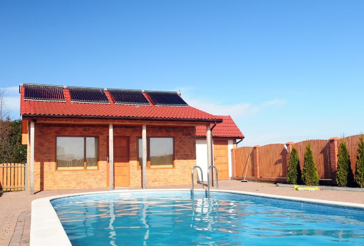 solar pool heating