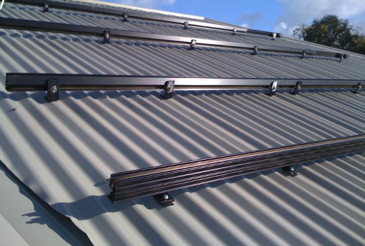 solar roof railing 