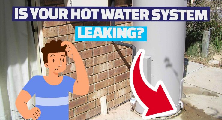 leaking hot water tank