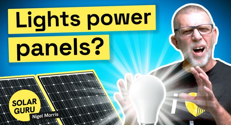 Lights power panels?