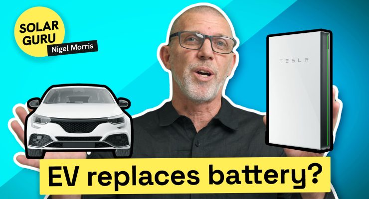 EV replaces battery