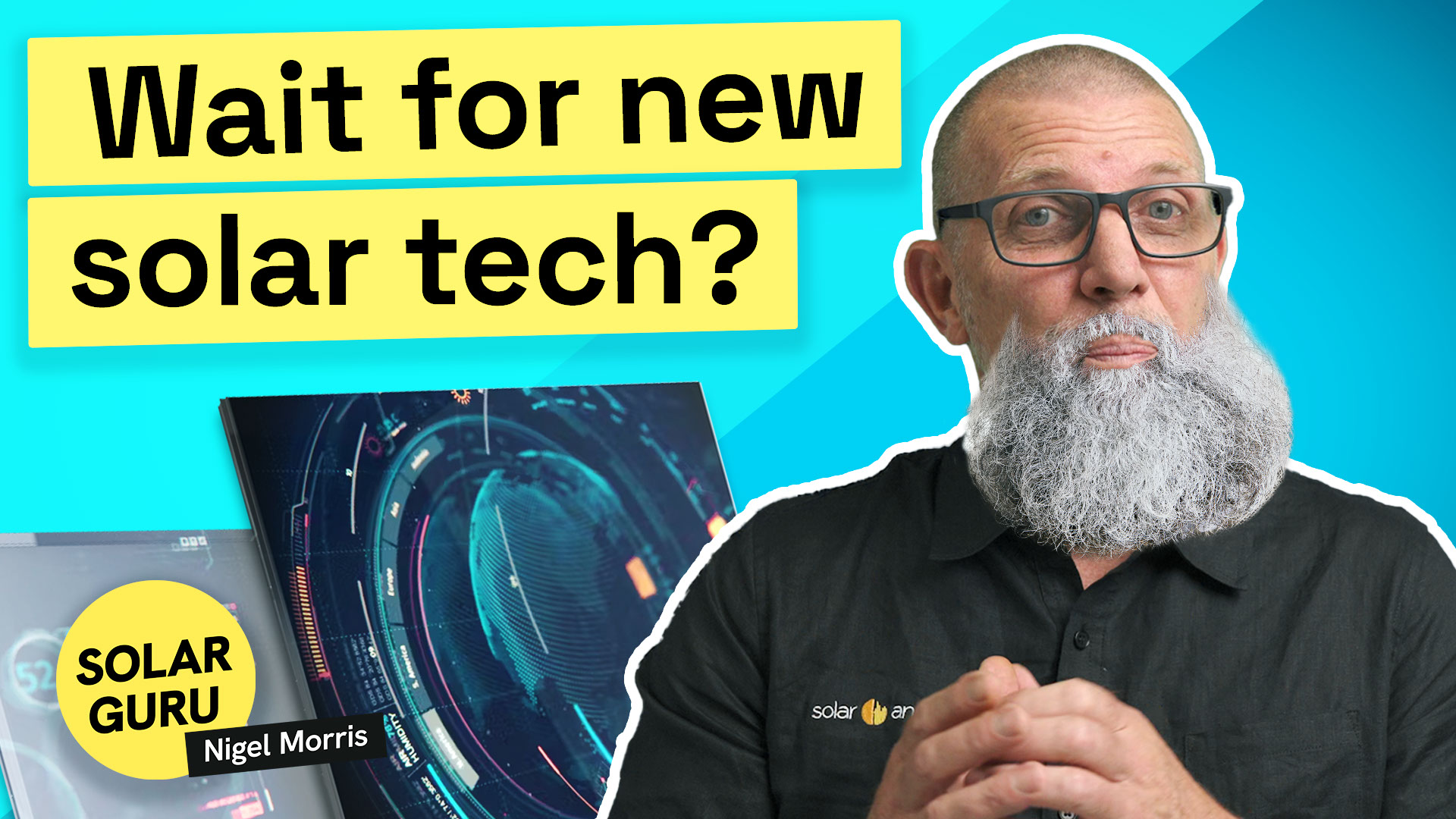 Why buy solar today if tomorrow's solar will be better?
