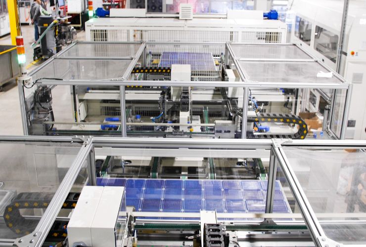 solar cell manufacturing using silicon 