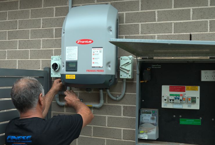 inverter getting installed