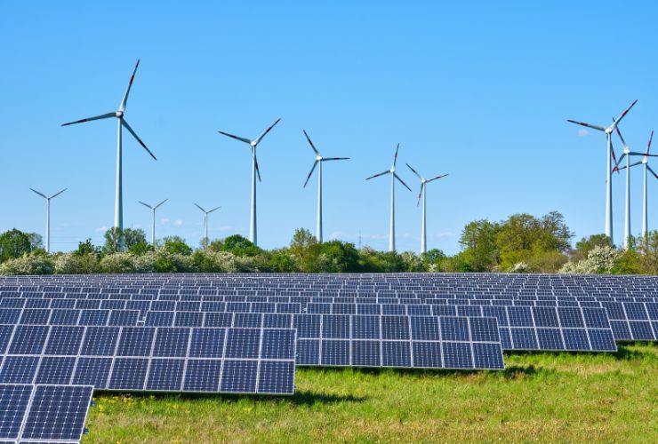 renewable energy farm in Australia