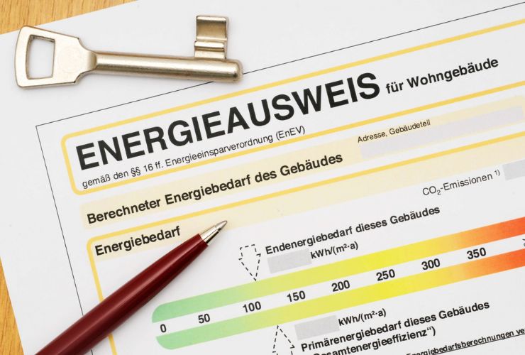the german Energy Performance Certificate