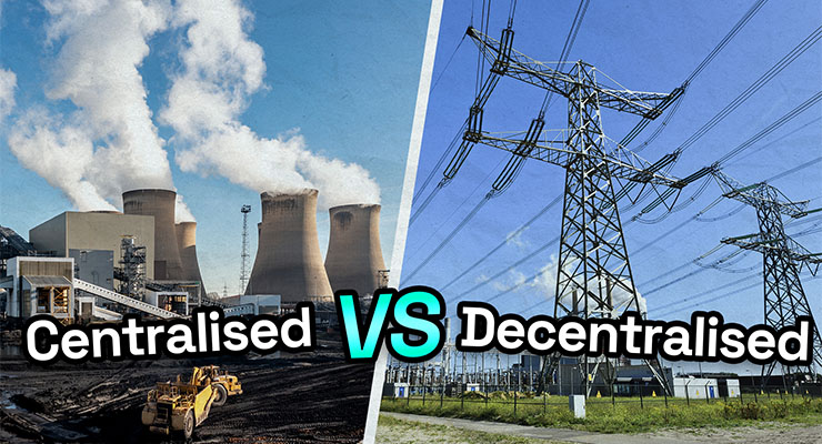 Centralised vs Decentralised Energy Grid
