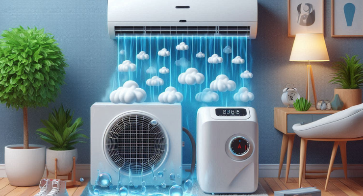 air conditioner decrease humidity