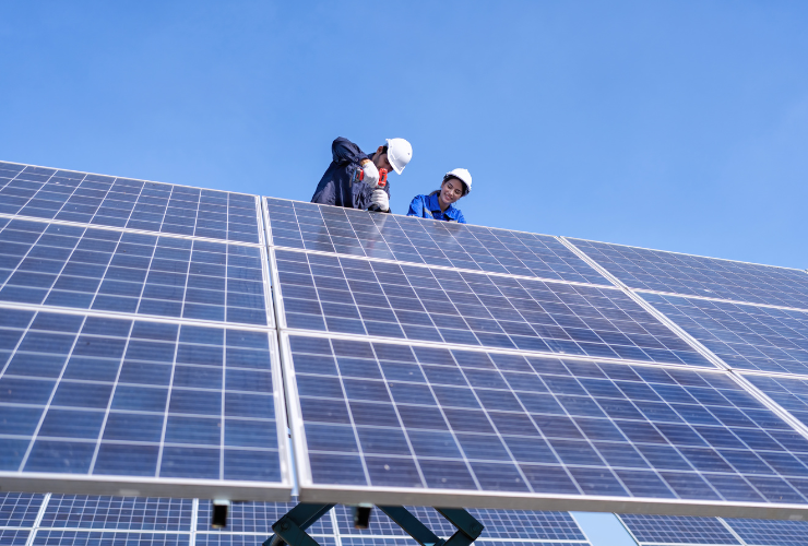 solar panel maintenance