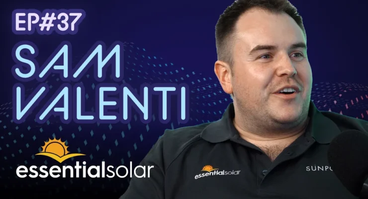 sam valenti from essential solar