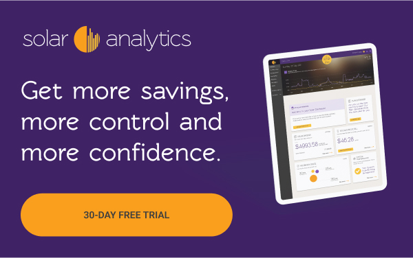 Solar Analytics – Get more savings, more control and more confidence