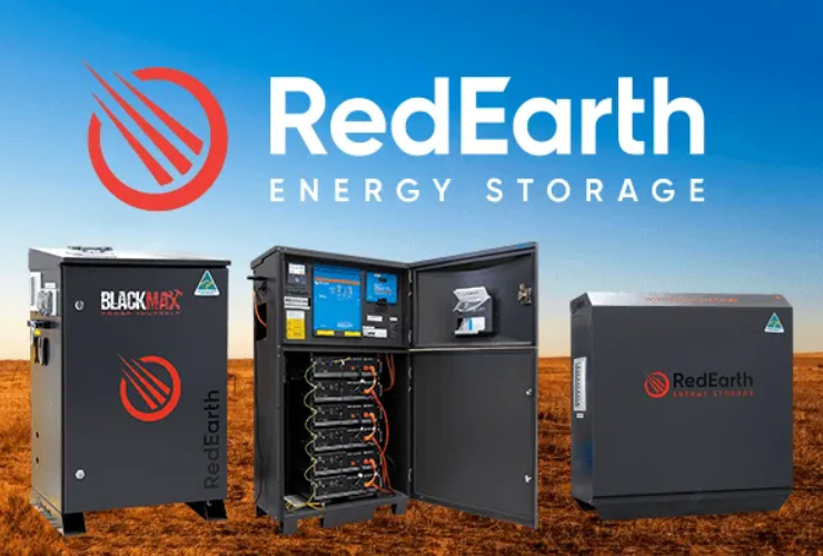 red earth solar battery