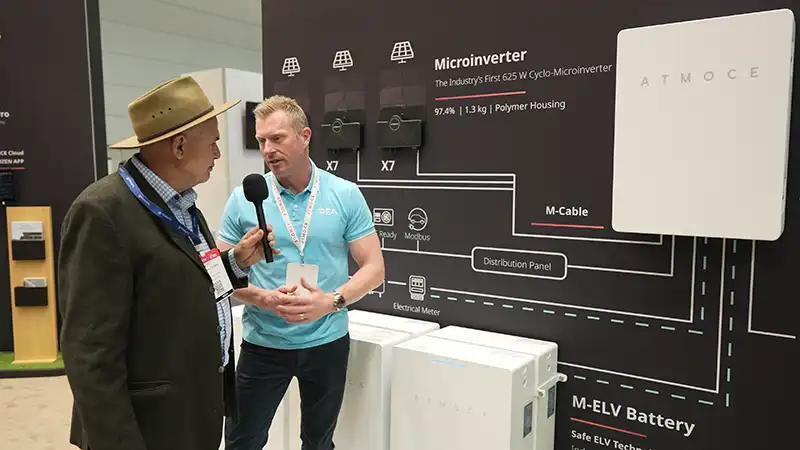 ATMOCE Solar battery