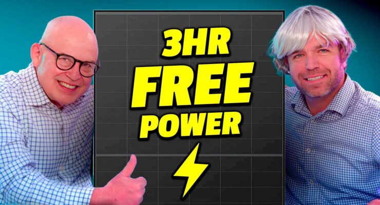 3 hour free solar