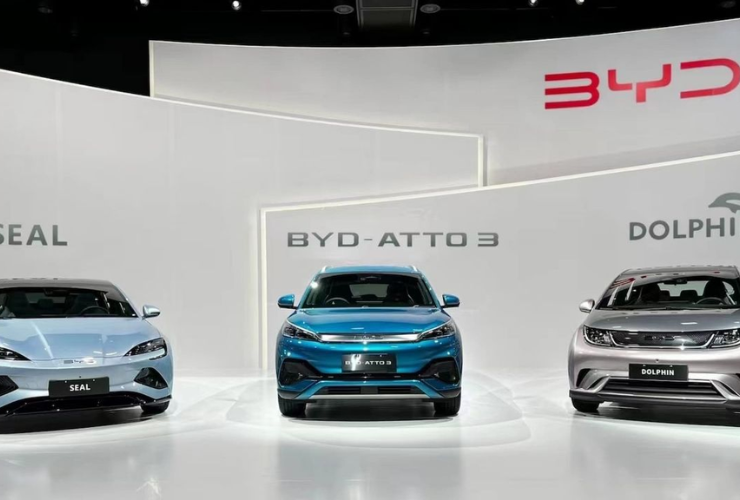 byd car range 