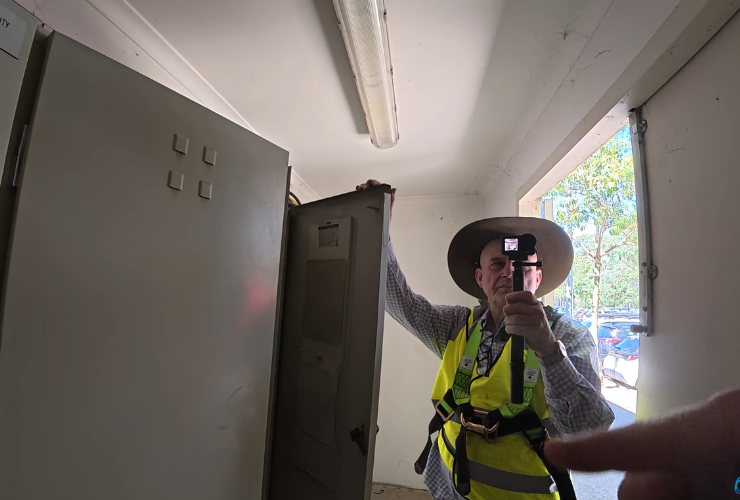 markus filming with gopro