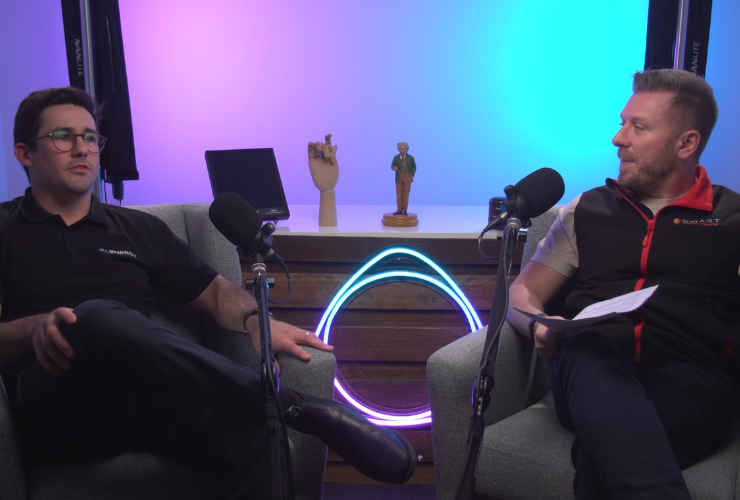 daniel lanzetta from smart energy answers and lincoln from lenergy