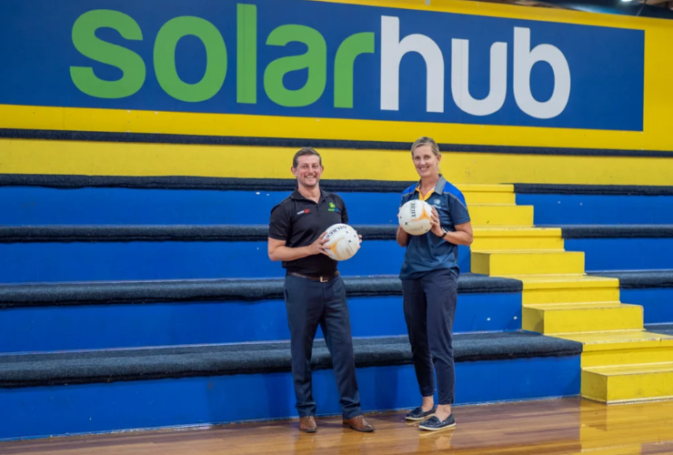 solarhub netball sponsorship