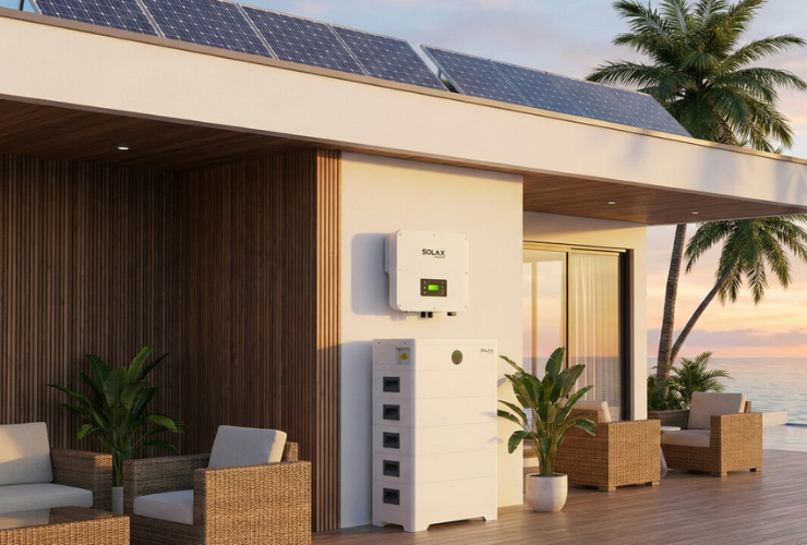 solax battery installed
