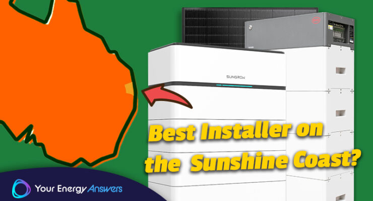 top 3 solar installers sunshine coast