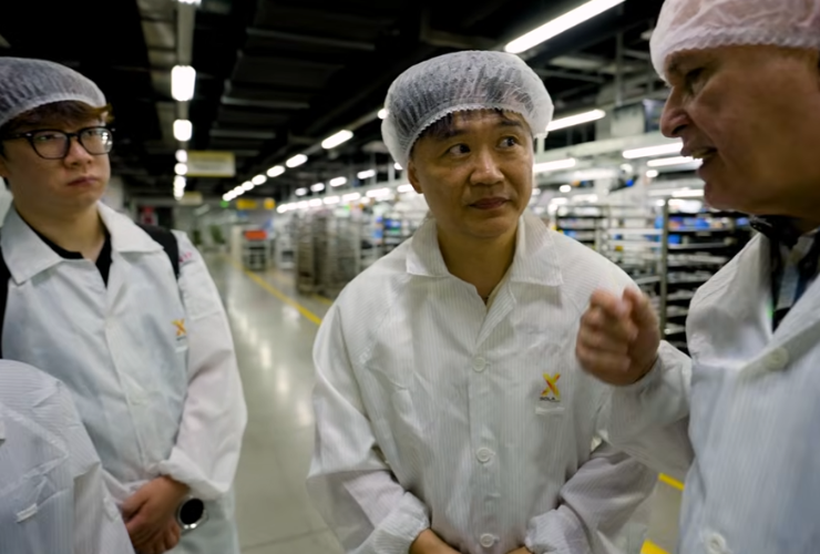 markus lambert at solax factory